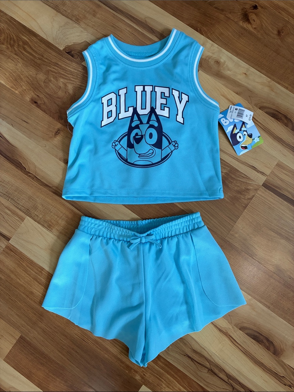 Bluey Two Piece Tennis Set - Girls Size 5T